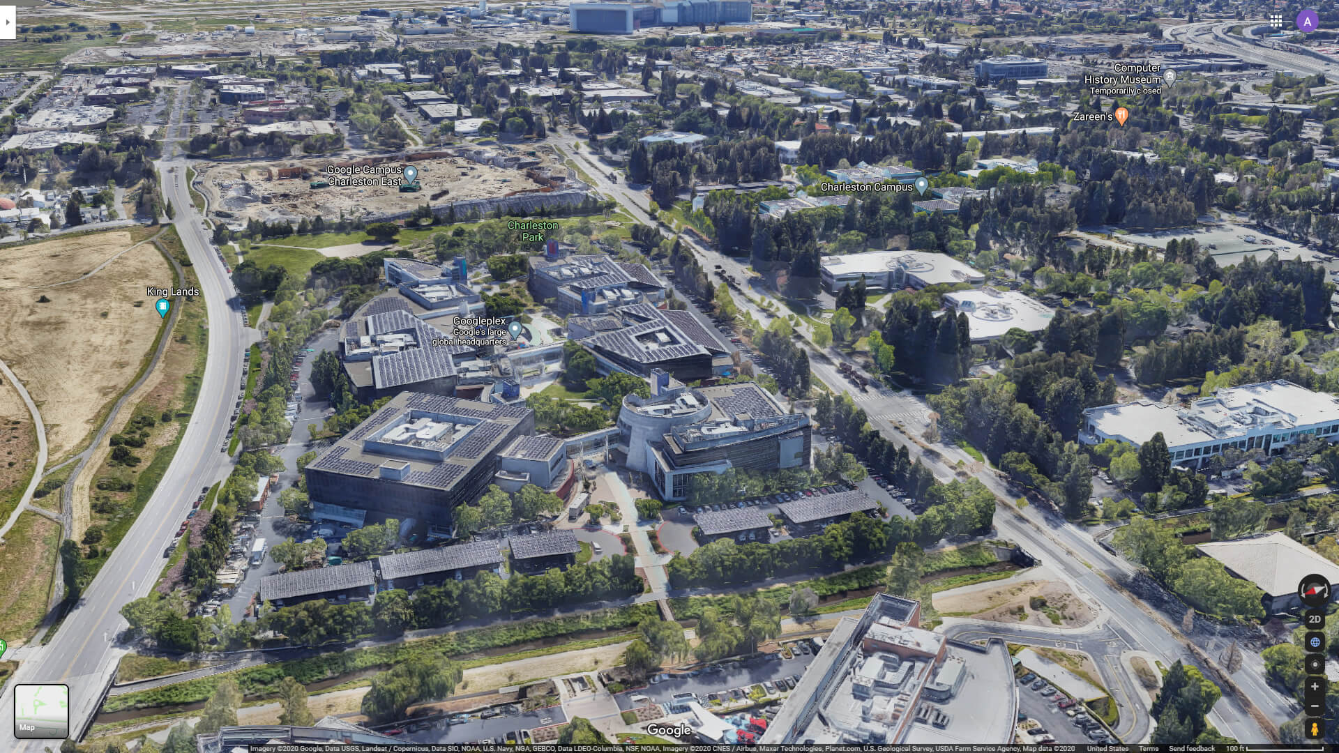 Googleplex montagne View